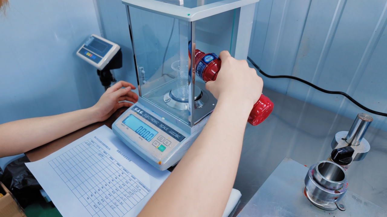 粉末涂料配色——人工